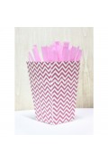 Chevron Pattern Popcorn Box